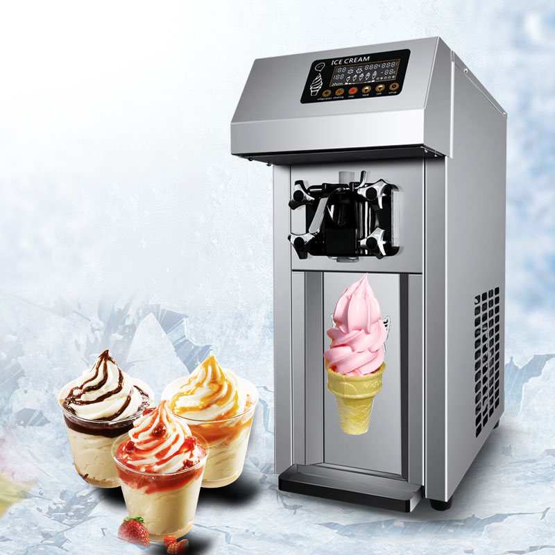 Mini Single Head Table Soft Ice Cream Machine